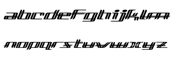 Lewinsky-Regular Font LOWERCASE
