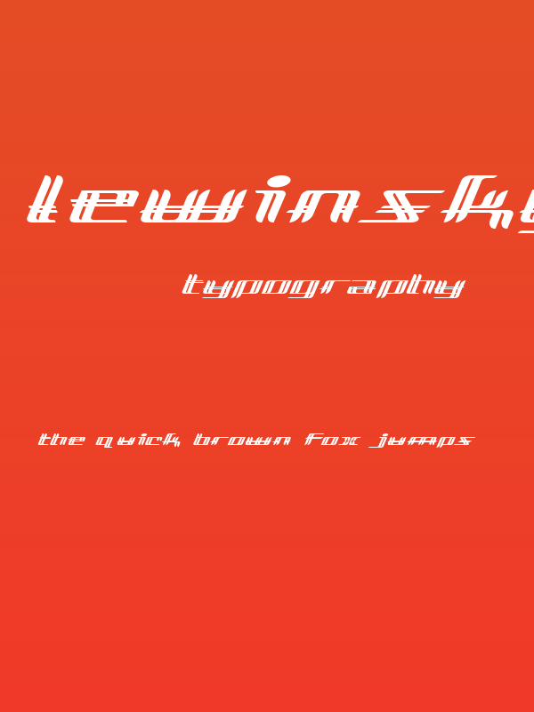 Lewinsky-Regular Poster