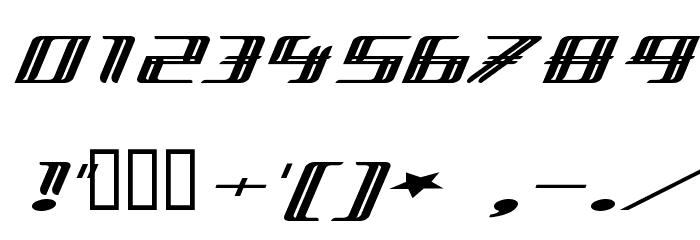Lewinsky Font OTHER CHARS