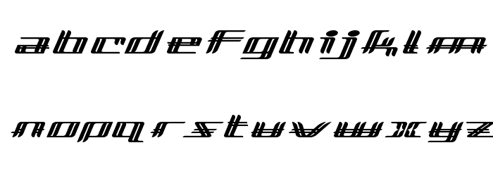 Lewinsky Font LOWERCASE