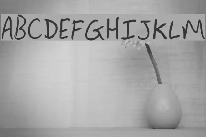 Lewis hand SemiBold Font examples