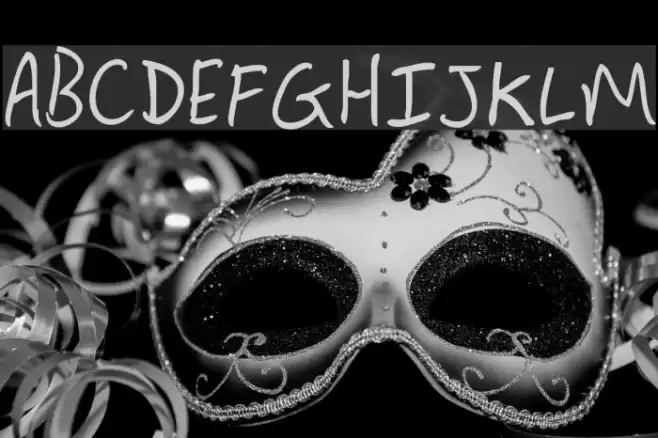 Lewis hand SemiBold Font examples