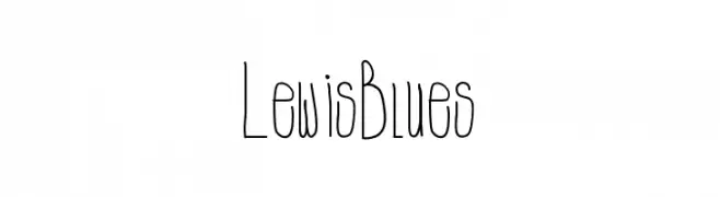 LewisBlues  Fuentes Gratis Descargar