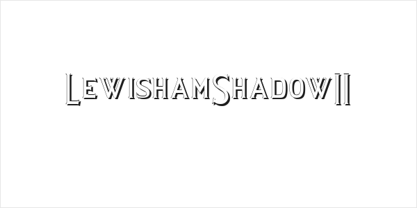 LewishamShadowII Logo
