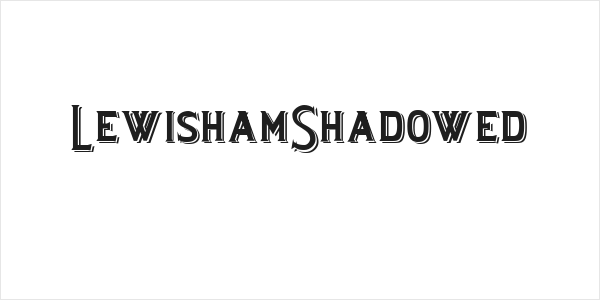 LewishamShadowed Logo