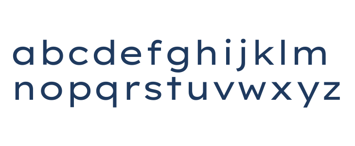 Lexend Giga Regular Lowercase
