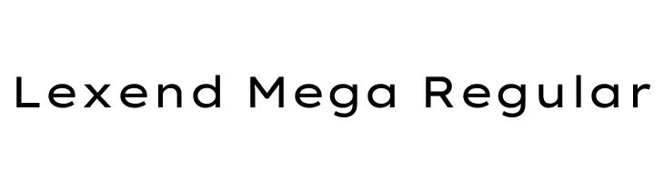 Lexend Mega Regular  لخطوط تنزيل
