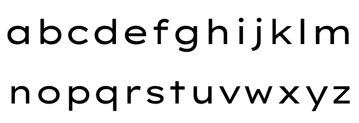 Lexend Peta Regular Font LOWERCASE