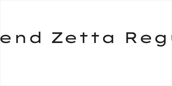 Lexend Zetta Regular Logo