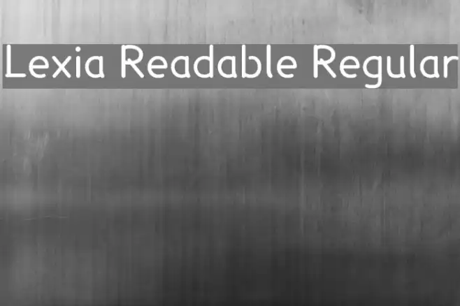 Lexia Readable Regular Example 1