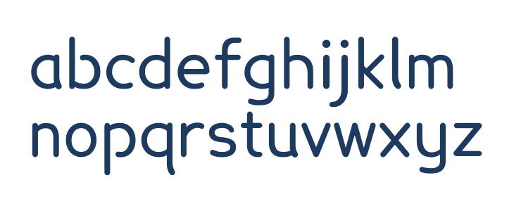 Lexia Readable Regular Lowercase