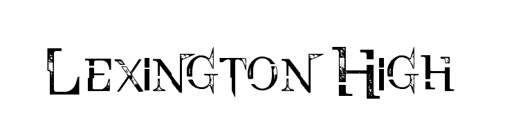 Lexington High フォント
