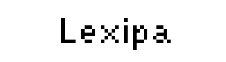 Lexipa  フリーフォントのダウンロード