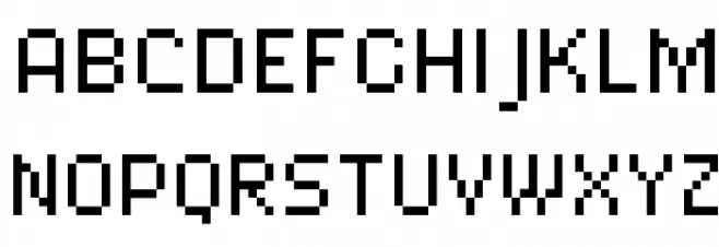 Lexipa Шрифта ВЕРХНИЙ