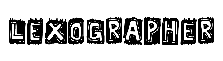 Lexographer  Frei Schriftart Herunterladen