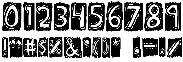 Lexographer Font OTHER CHARS