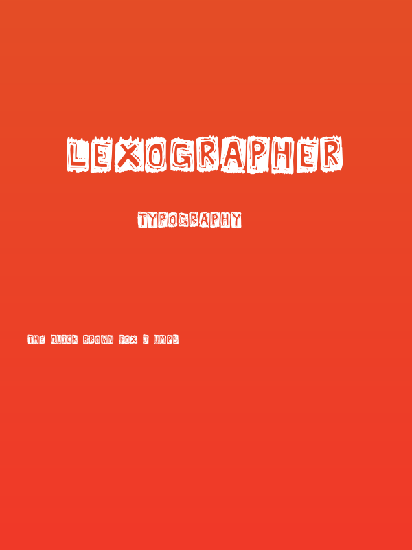 Lexographer Poster