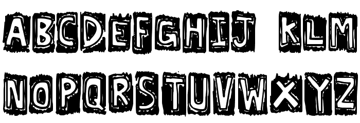 Lexographer Font LOWERCASE