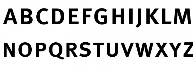 LexusCapsOpti-Medium Font Litere mici