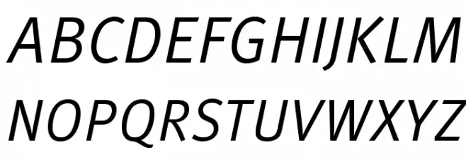 LexusRomanOpti-RegularIt Schriftart Groß