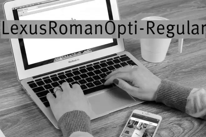 LexusRomanOpti-Regular Example 2