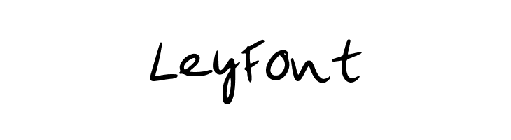 LeyFont  免费字体下载