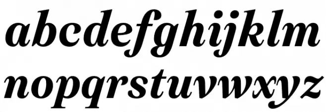 Leyendo DEMO Bold Italic Font LOWERCASE