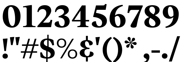 Leyendo DEMO Bold Font OTHER CHARS