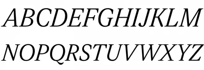 Leyendo DEMO Italic Polices MAJUSCULES