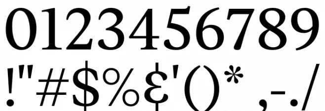 Leyendo DEMO Medium Font OTHER CHARS