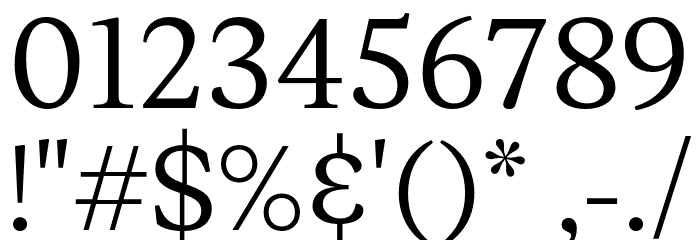 Leyendo DEMO Regular Font OTHER CHARS