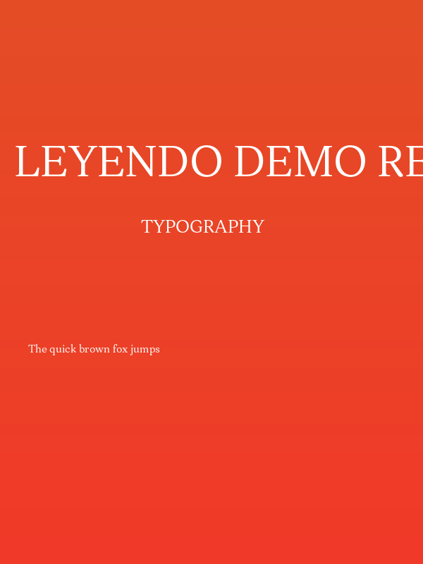 Leyendo DEMO Regular Poster