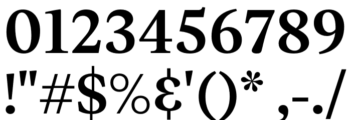 Leyendo DEMO SemiBold Font OTHER CHARS