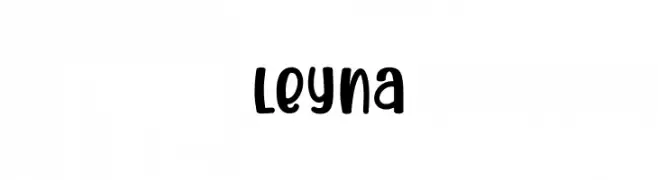Leyna  免费字体下载
