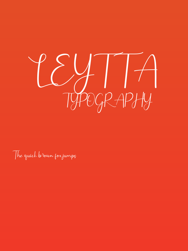 Leytta Poster