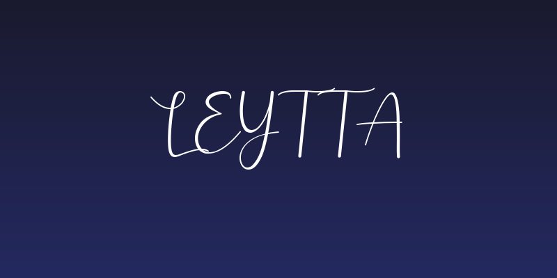 Leytta Social Header