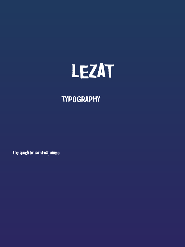 Lezat Poster