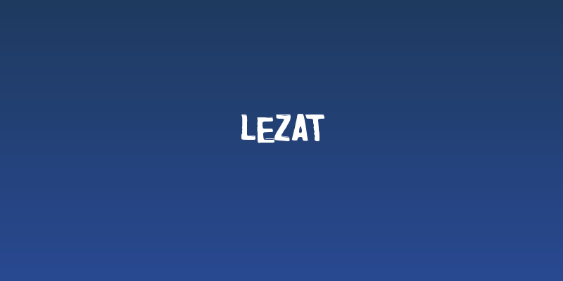 Lezat Social Header