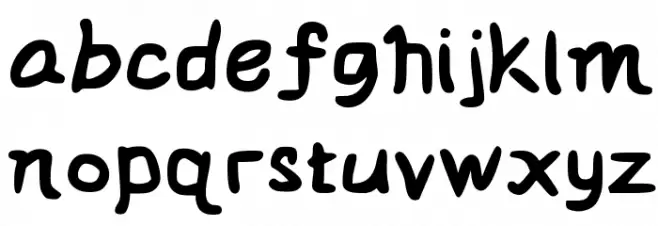 le dante's super special font Regular Fuentes MINÚSCULAS