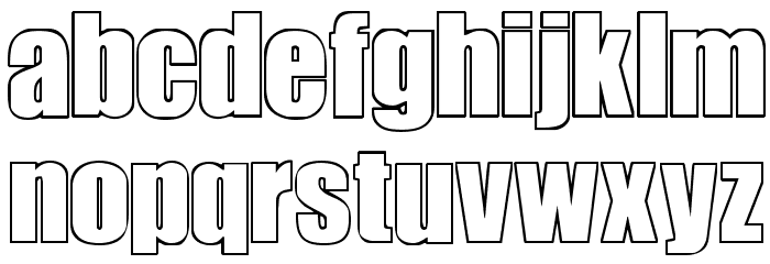 le mans Font LOWERCASE