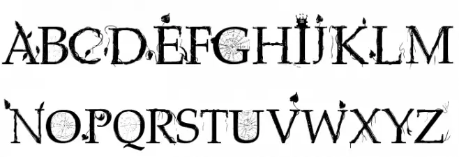 leFabulist by Marta van Eck フォント 大文字