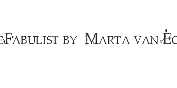 leFabulist by  Marta van Eck Logo