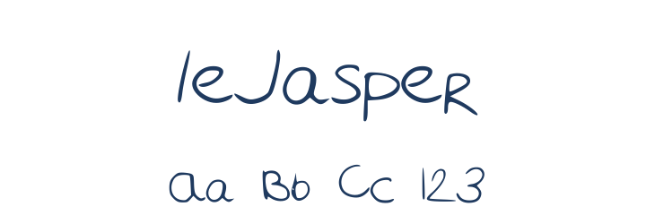 leJasper Font Preview