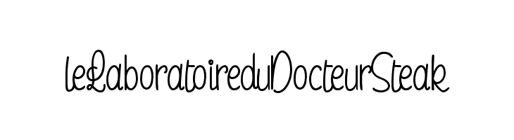 leLaboratoireduDocteurSteak  नि: शुल्क फ़ॉन्ट्स डाउनलोड