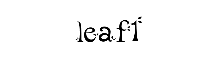 leaf1  नि: शुल्क फ़ॉन्ट्स डाउनलोड