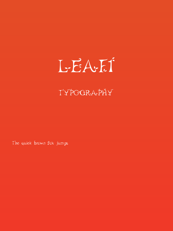 leaf1 Poster