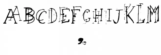 leaping typewriter Regular Font OTHER CHARS