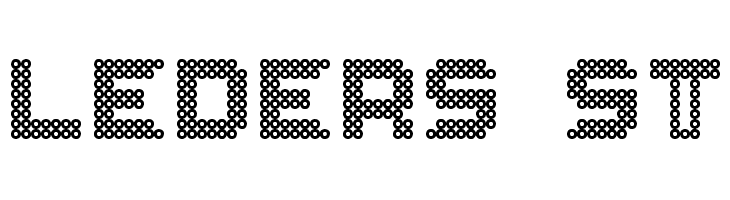 leders St  Frei Schriftart Herunterladen