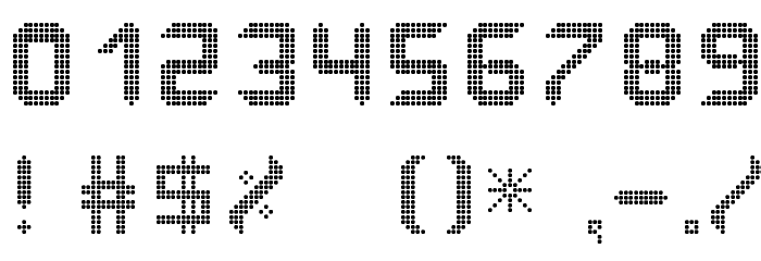 ledisplayx tfb Schriftart Anderer Schreiben