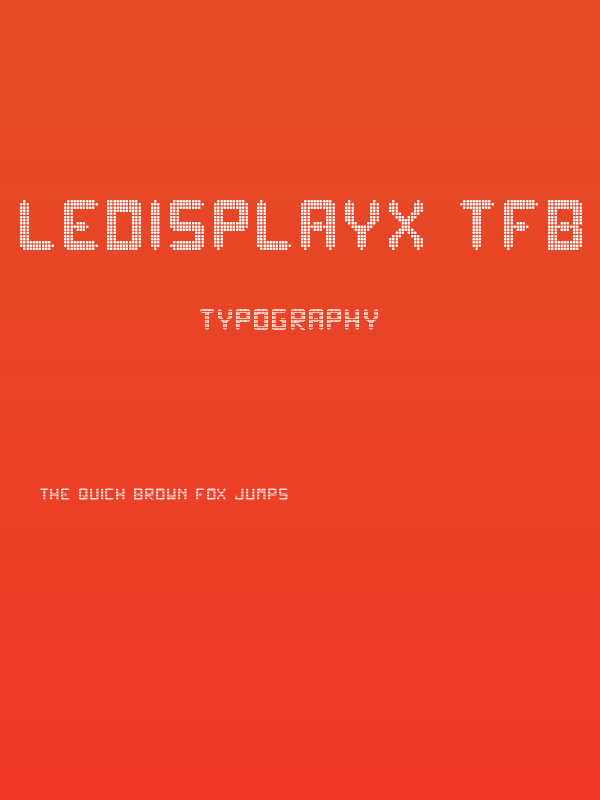 ledisplayx tfb Poster